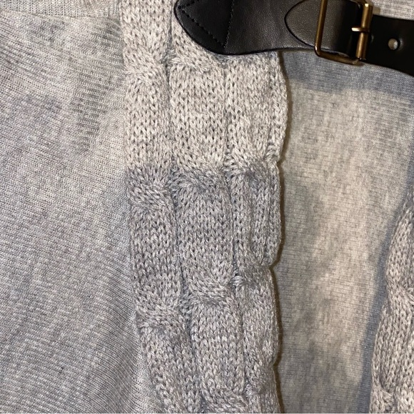 Cellabie open front cardigan with buckle - Picture 5 of 7